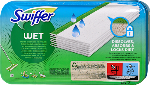 náhradní čisticí ubrousky na podlahu vlhčené Swiffer