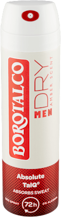 Pánsky dezodorant v spreji Invisible Dry Men Absolute TalQ Amber Borotalco