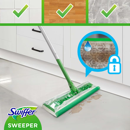 Štartovacia súprava mopu na suché aj mokré čistenie Dry + Wet Kit Swiffer