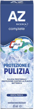 Dentifricio Complete Plus protezione e pulizia AZ