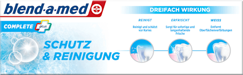 Zahnpasta Complete Plus Schutz & Reinigung blend-a-med
