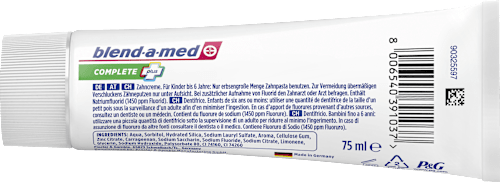 Zahnpasta Complete Plus Ultra Schutz blend-a-med