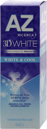 Dentifricio 3D White White & Cool AZ