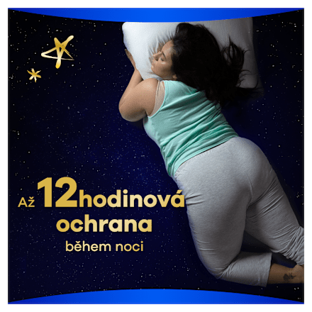 vložky Ultra Secure Night Extra s křidélky always