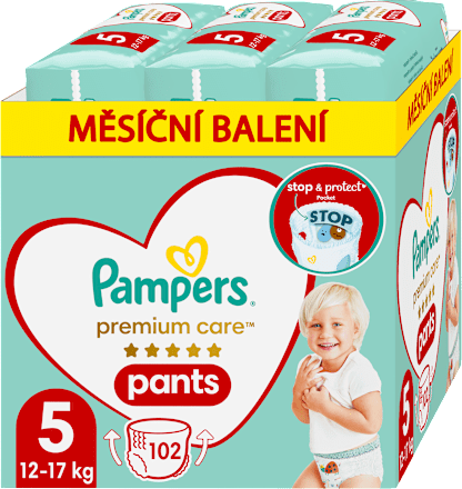 plenkové kalhotky Premium Care, velikost 5 Pampers Premium Care
