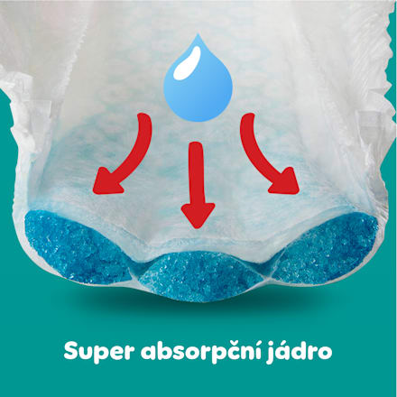 plenkové kalhotky Jumbo Pack, velikost 5 Pampers active baby