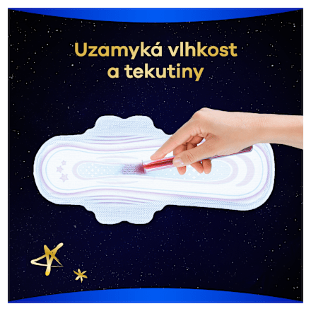 vložky Ultra Secure Night Extra s křidélky always