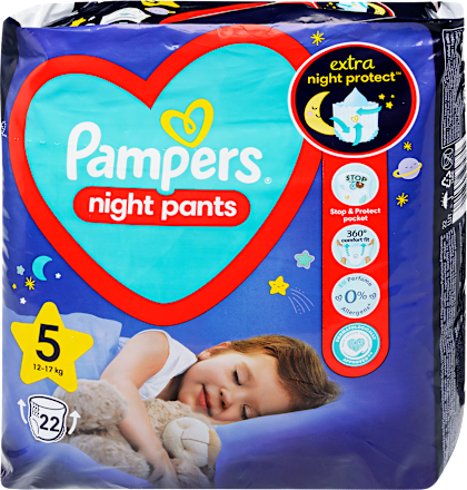 Night Pants, éjszakai bugyipelenka 12-17kg Pampers night pants