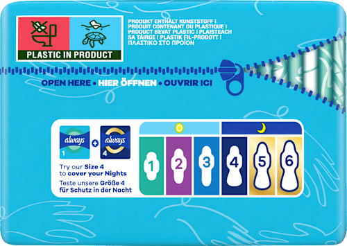 Binden Ultra Normal mit Flügel Sparpackung always