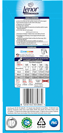 Vollwaschmittel Pulver Aprilfrisch Lenor