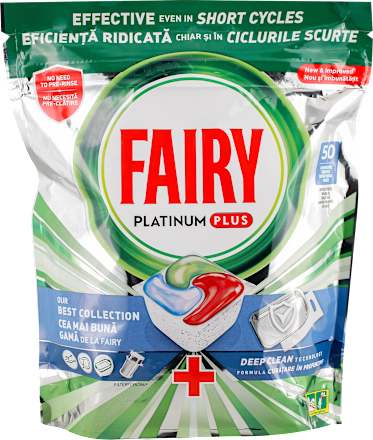PLATINUM PLUS DEEP CLEAN - tablete za sudove FAIRY