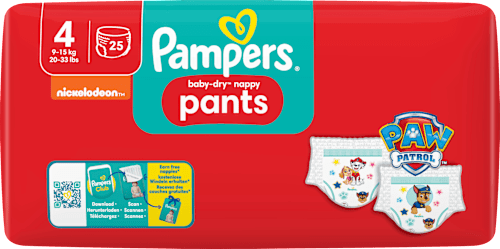 Baby Pants Baby Dry Gr.4 Maxi (9-15 kg) Limited Edition Paw Patrol Pampers