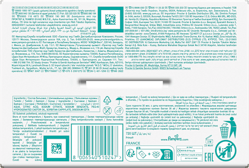 Feuchttücher aqua (15x48 St) Pampers Harmonie