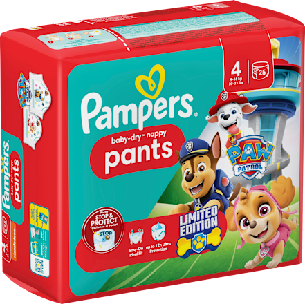 Baby Pants Baby Dry Gr.4 Maxi (9-15 kg) Limited Edition Paw Patrol Pampers