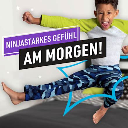 Pyjama Pants 4-7 Jahre (17-30 kg) rosa Ninjamas