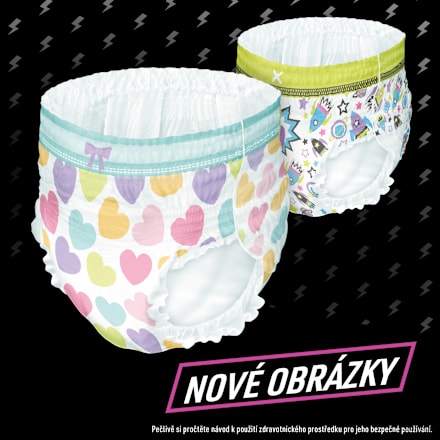 Ninjamas Pyjama plenkové kalhotky Srdce, velikost 8 Ninjamas