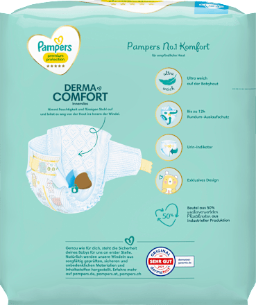 Windeln Premium Protection Gr. 5 Junior (11-16 kg) Pampers