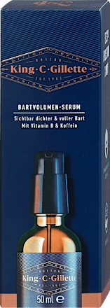 Bartvolumen Serum King. C. Gillette