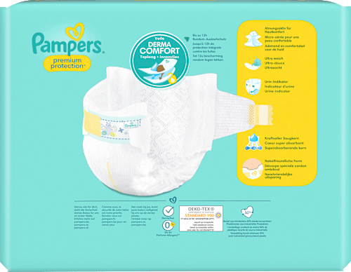 Windeln Premium Protection Gr. 2 Mini New Baby (4-8 kg) Pampers