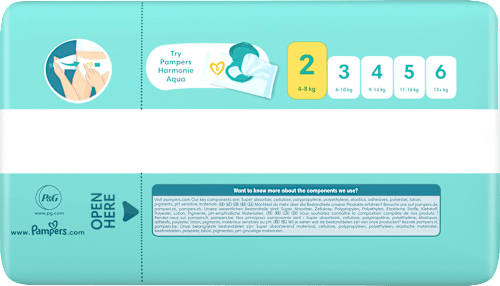 Windeln Premium Protection Gr. 2 Mini New Baby (4-8 kg) Pampers