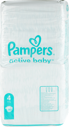 Pelene, veličina 4 (9 - 14 kg) Pampers active baby