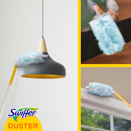 Duster Zestaw XXL miotełka do kurzu z rączką teleskopową + 2 wkłady Swiffer