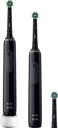 Pro 3 3900 Elektrische Zahnbürste mit 2. Handstück schwarz Oral-B