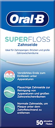 Zahnseide Superfloss gewachst Oral-B