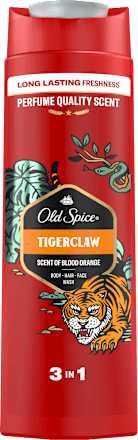 Tusfürdő Tigerclaw, 3 in 1 Old Spice