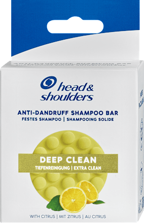 Festes Anti-Schuppen Shampoo mit Zitrus head&shoulders