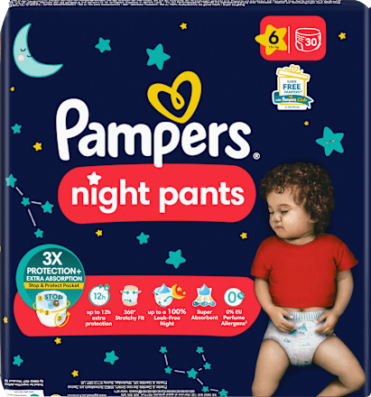 Baby Pants night Baby Dry Gr. 6 (15+ kg) Pampers