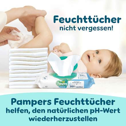 Windeln Premium Protection Gr. 2 Mini (4-8 kg) Monatsbox Pampers
