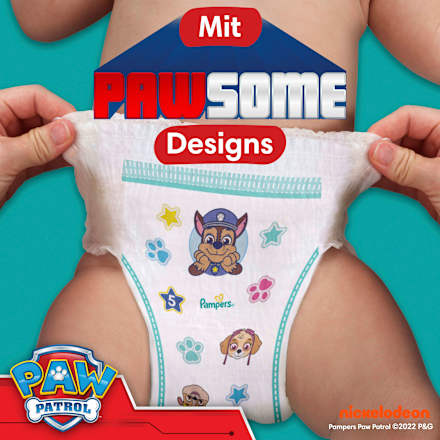 Baby Pants Baby Dry Paw Patrol Gr. 4 Maxi (9-15 kg) Monatsbox Pampers