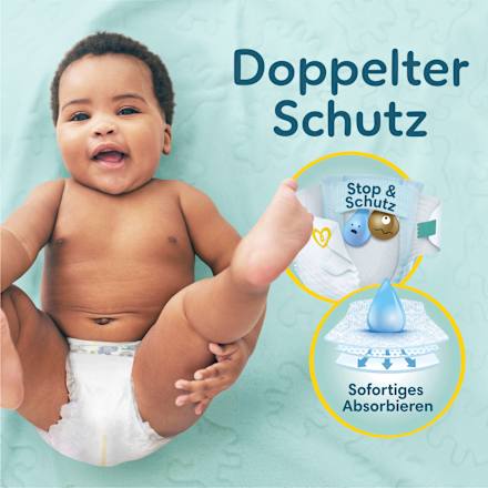 Windeln Premium Protection Gr. 2 Mini (4-8 kg) Monatsbox Pampers
