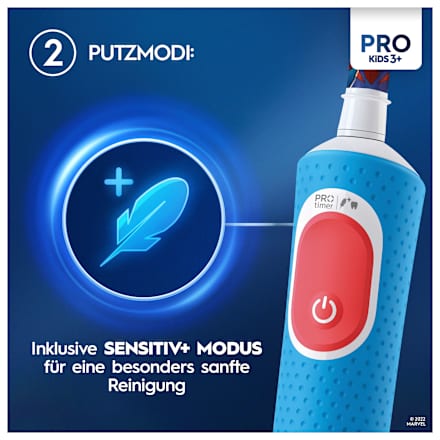 Elektrische Zahnbürste Vitality Pro Kids 3+ Spiderman Oral-B