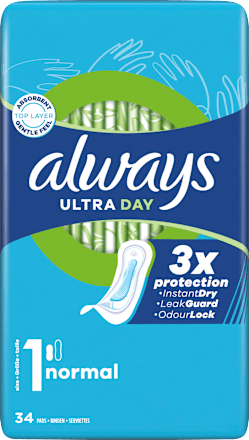 Binden Ultra Days Normal Sparpackung always