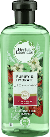 Oczyszczający szampon do włosów Biała truskawka i mięta Herbal Essences