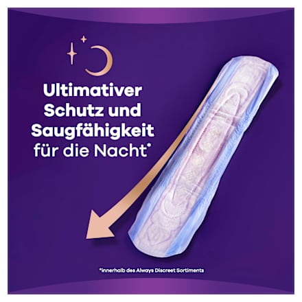 discreet night Einlagen bei Blasenschwäche Ultimate Night always