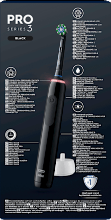 Elektrische Zahnbürste Pro 3 3000 Cross Action Black Oral-B