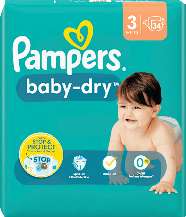 Windeln Baby Dry Gr.3 Midi (6-10 kg) Pampers