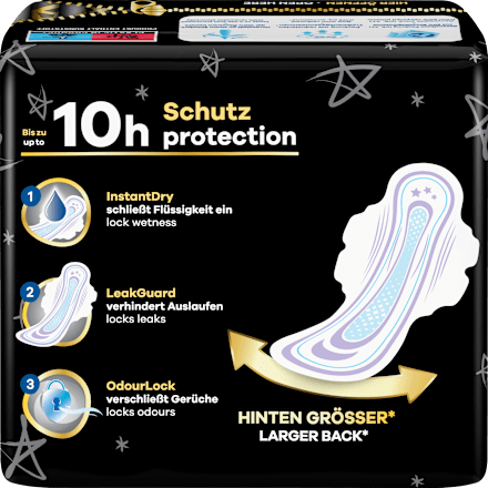 Ultra Secure Night Binden mit Flügeln always