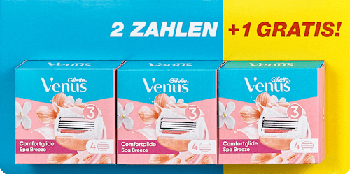Comfortglide Spa Breeze Rasierklingen Gillette Venus
