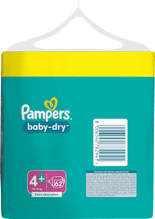 baby-dry Windeln Gr. 4+ (10-15 kg) Big Pack Pampers