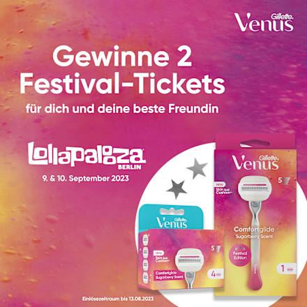 Comfortglide Sugarberry Scent Rasierer Gillette Venus