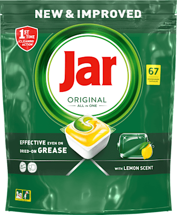 Original tablete za strojno pranje posuđa Jar