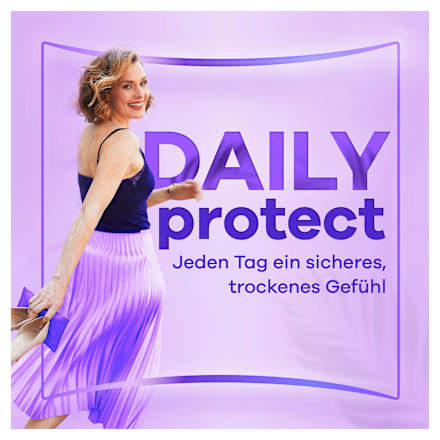 Slipeinlagen Daily Protect Long ohne Duft Big Pack always