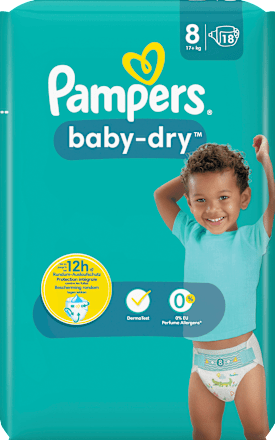 Windeln Baby Dry Gr.8 Extra Large (17+ kg) Pampers