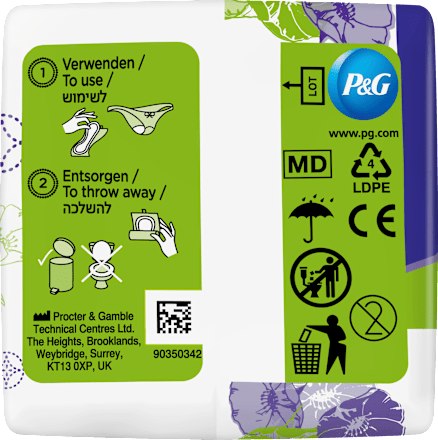 discreet Einlagen bei Blasenschwäche Small always