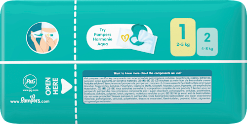 baby-dry Windeln Gr. 1 (2-5 kg) Pampers