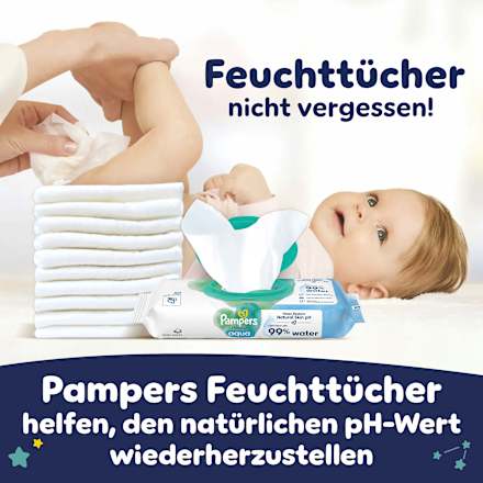 Baby Pants night Gr. 4 (9-15 kg) Monatsbox Pampers